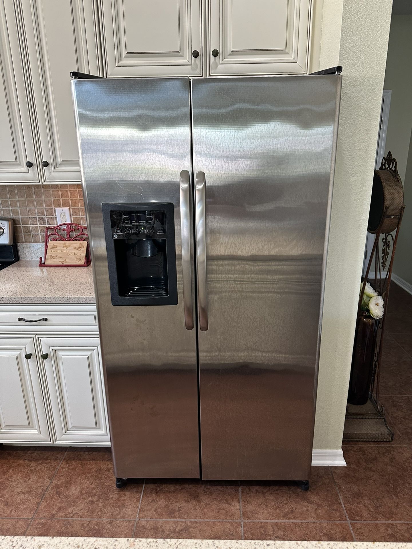 GE Refrigerator Stainless Steel