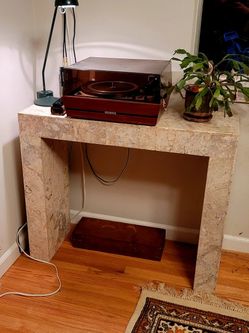Vintage Marble Console Table
