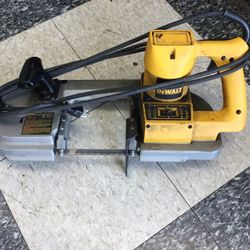 DEWALT Portable Band Saw PortaBand For Plumbing HVAC Metal Beams Rebar Car Frame