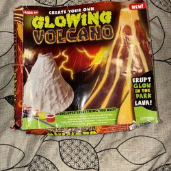 Glowing volcano kit 