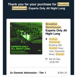 Expert Only Brooklyn Storehouse 