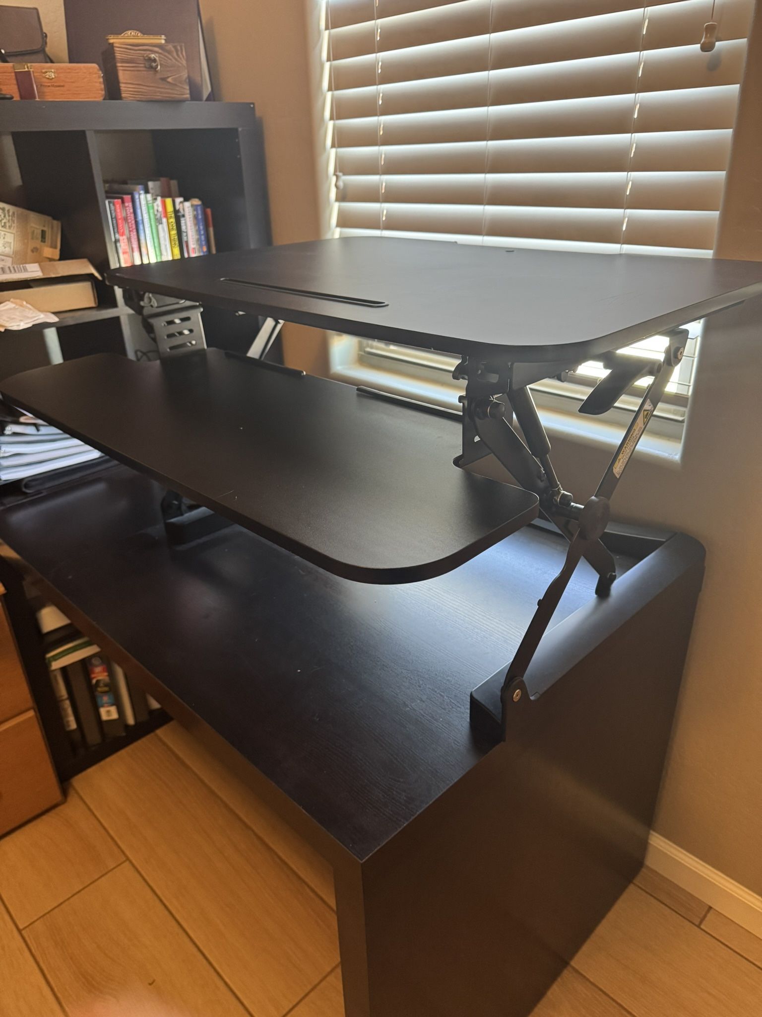 Black Standing Desk Converter