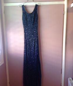 Navy blue dress