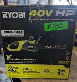 Ryobi 16in Chainsaw Kit