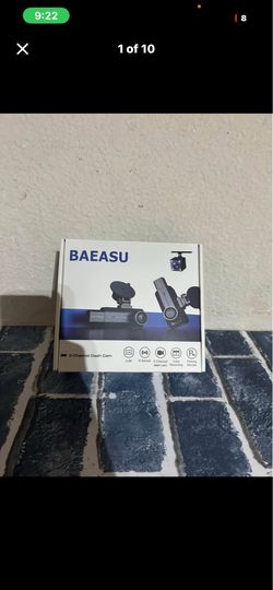 2.5K 3-Channel Dash Cam | Front + Inside + Rear | Night Vision | Parking Mode DVR with memory card