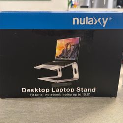 Nulaxy Laptop Stand for Up to 15.8″ Laptop – Open Box, Unused