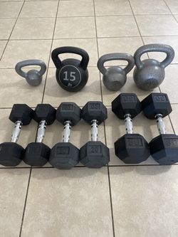 Dumbbells And Kettlebells For Sale