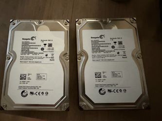 SATA hard drives 500 GB & 1TB