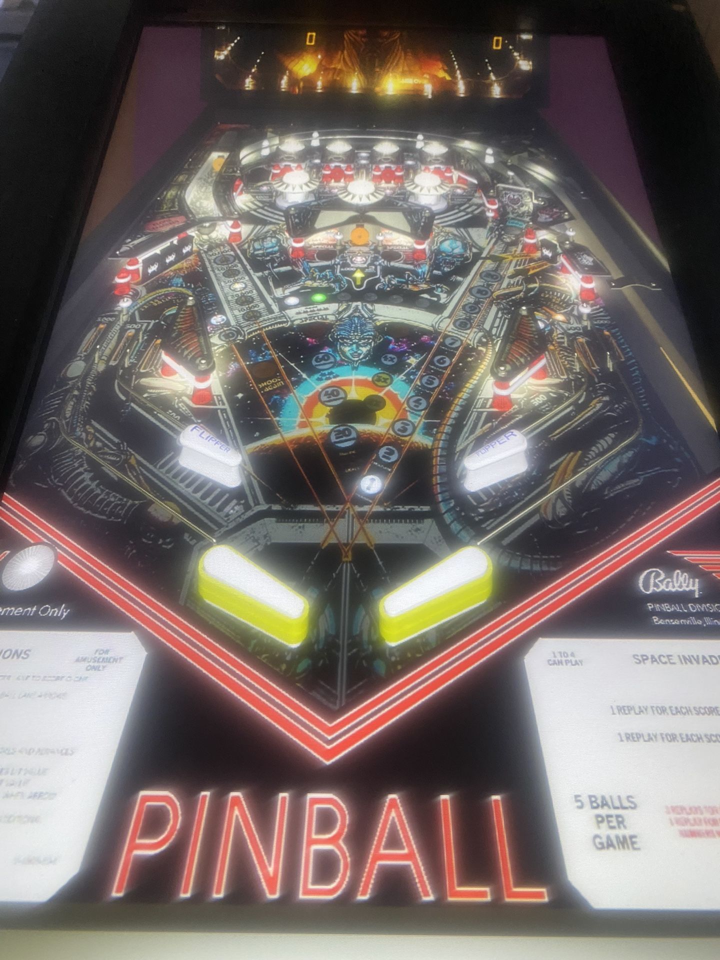 Virtual Pinball And Arcade Machine.