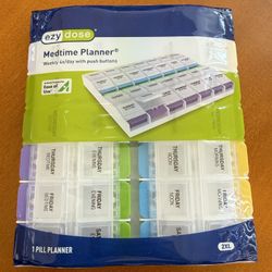 EZY Dose Medtime Planner weekly 4x/day