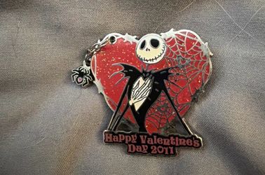 Jack Skellington- Happy Valentines Day 2011 Pin