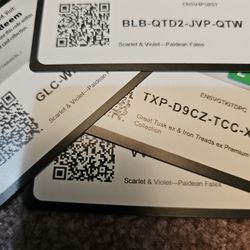 Pokemon TCG Live Code Cards
