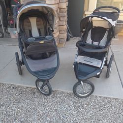 Graco or Baby Trend Jogger Strollers $35-$50 each See All Photos Read Description