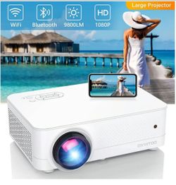 WiFi Bluetooth Native 1080P Projector,