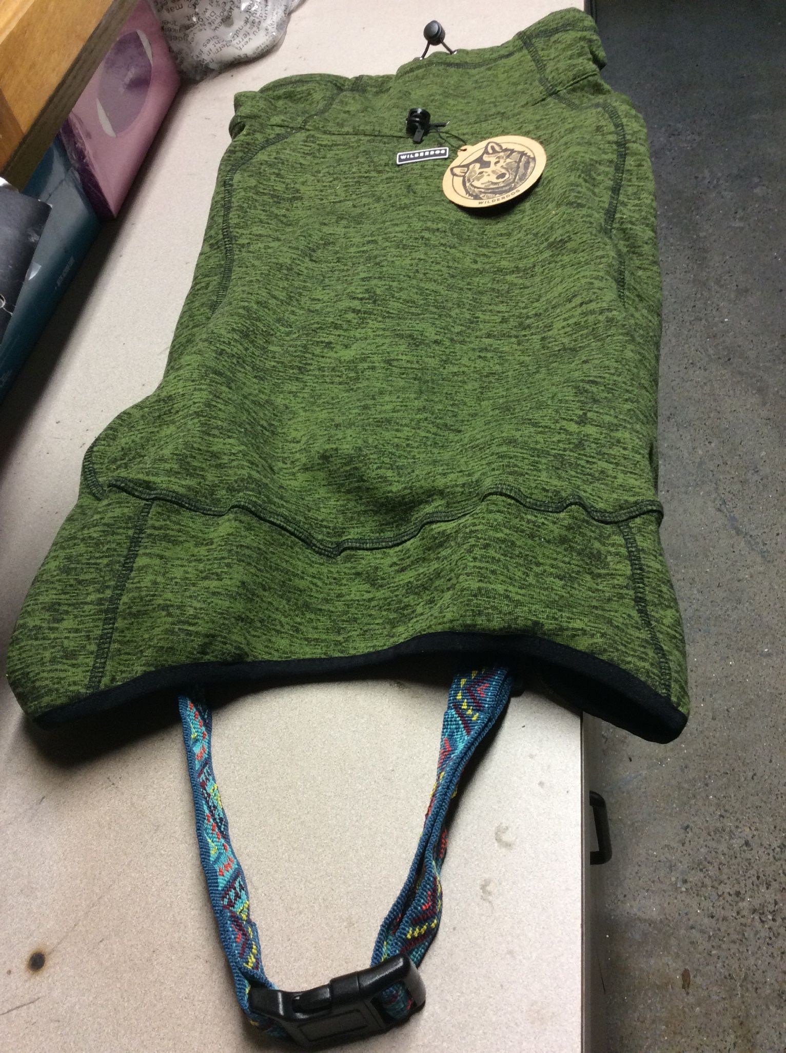 NEW X-Large Size Wilder dog Coats/ W/Neck Gaiter///Dogs 70-75 Pounds