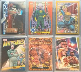 2026 Topps Finest FF 6 Card Lot Black /10 Orange /25 Gold /50 SSP