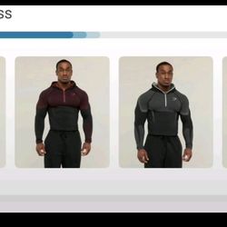 Gymshark Onyx V5 hoodies in all 4 colorways, Size XS