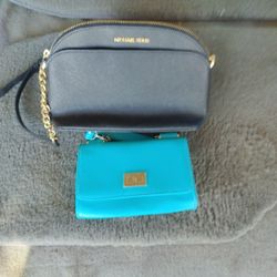 Two Women's Wallets Or Cell Phone Bag
