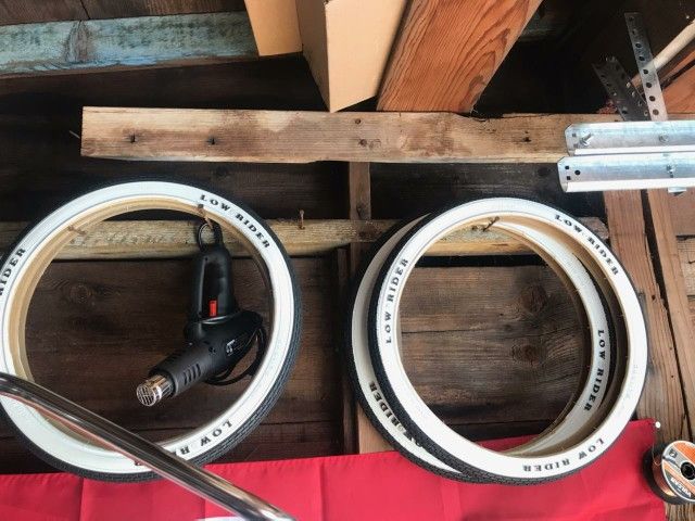 Lowrider Bike 20" Whitewall Tires
