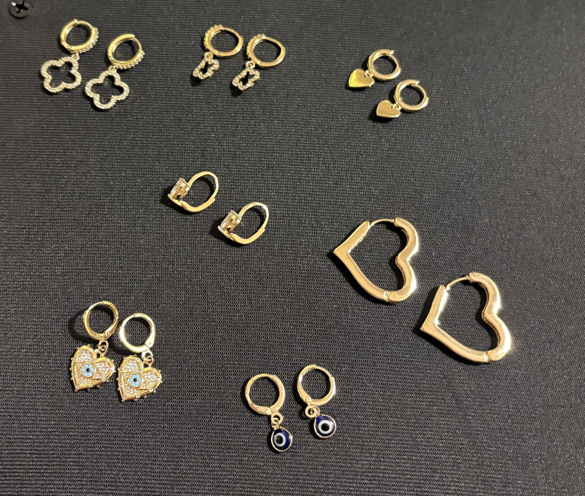 Gold-plated Earrings Bundle
