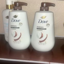 Dove Body Wash.  30.6 oz.   8 each 