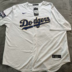 Nike LA Dodgers Authentic World Series Championship jersey