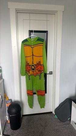 Michaelangelo TMNT Onesie/Pajama/Halloween Costume