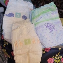 77 Size 1 Diapers