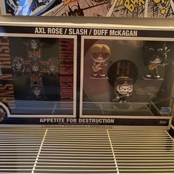 Guns N’ Roses Funko With Record 