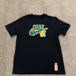 Nike Sportswear Max90 Men L Black Graphic Tee Shirt Cherub Logo Print Casual