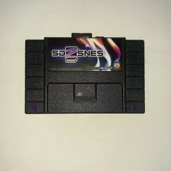 SD2SNES (with over 200 games included) Super Nintendo Cartridge