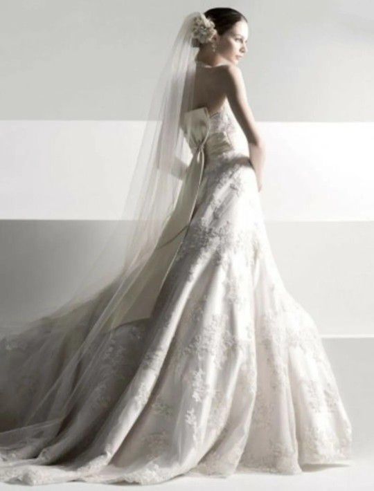 Oleg Cassini Wedding Dress 16W
