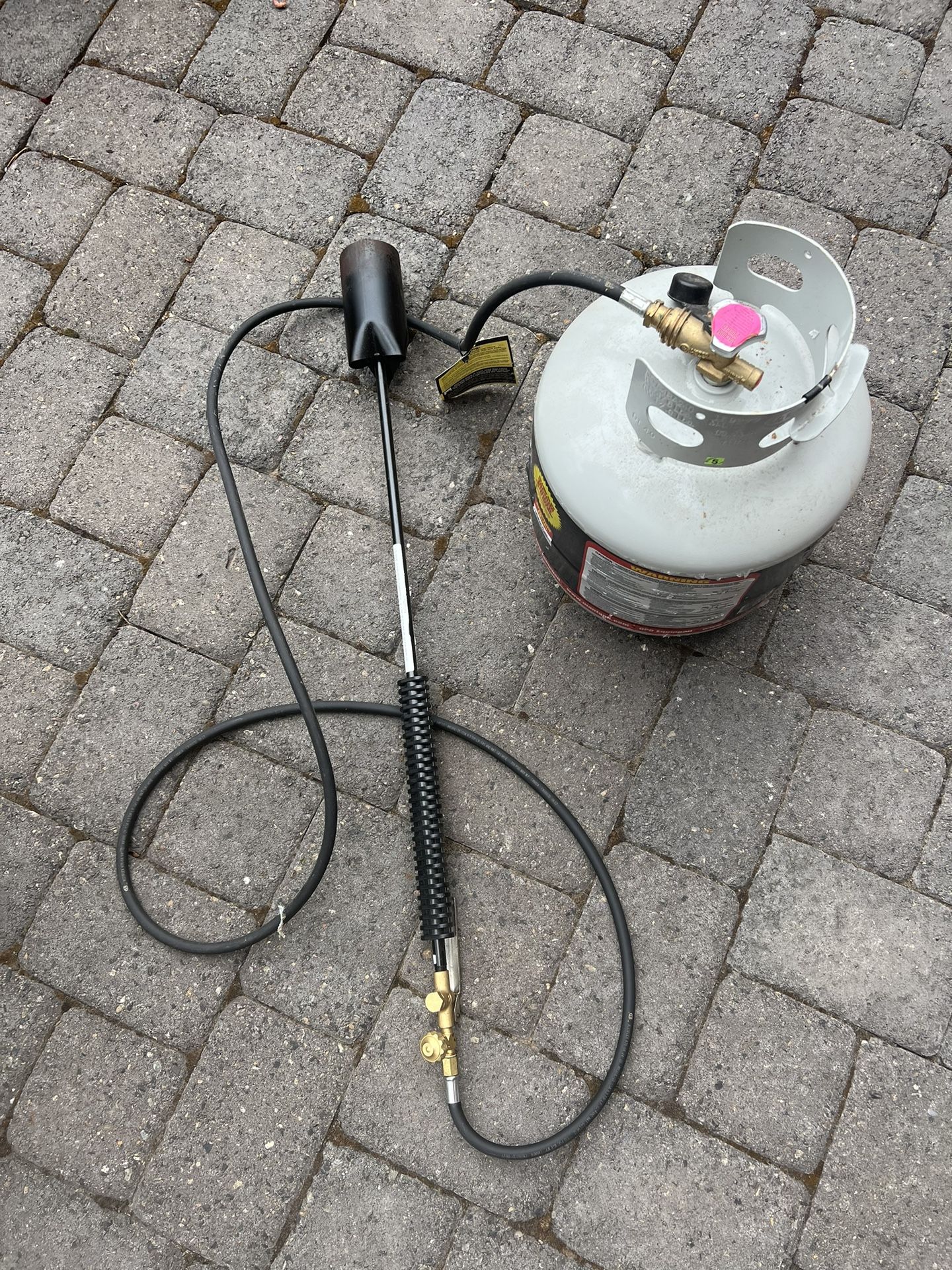 Flame King Propane Torch Kit Heavy Duty Weed Burner