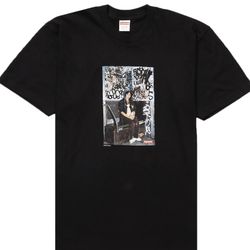 Supreme Lady Pink Black L Tee