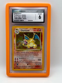 2000 Pokemon Base Set - Unlimited Charizard #4/102