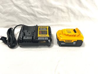 Brand new DeWalt 5Ah battery and brand new charger
