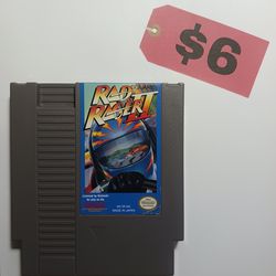 NES Rad Racer 2 Nintendo Racing Game 1990