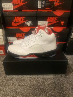 Jordan Retro 5 fire Red