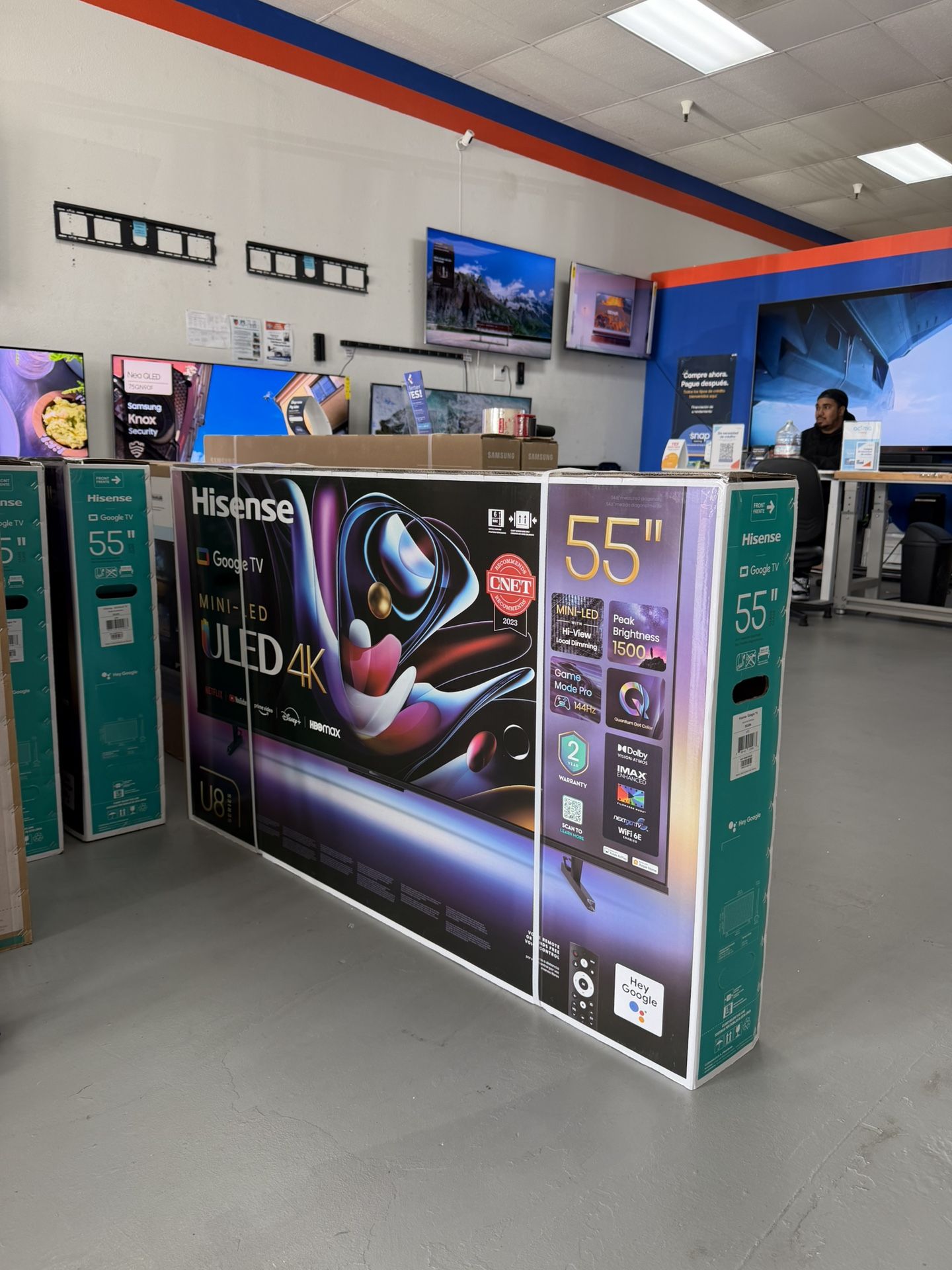 55 Hisense ULED U8K 4K HDR Smart TV