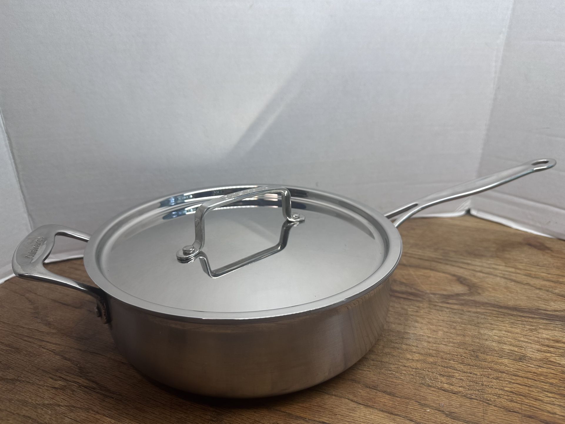 Cuisinart 3.5qt satinless steel sauté pan