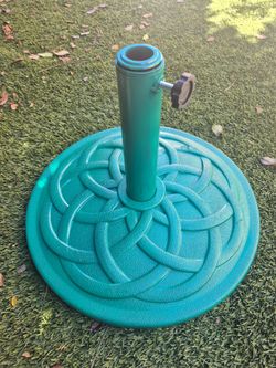 26LBS Umbrella Base Stand Color: tree top green