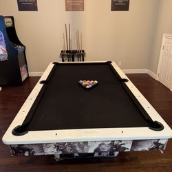 Pool Table w/ Pool Sticks