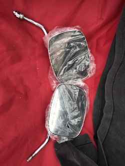 Motor cycle side mirrors
