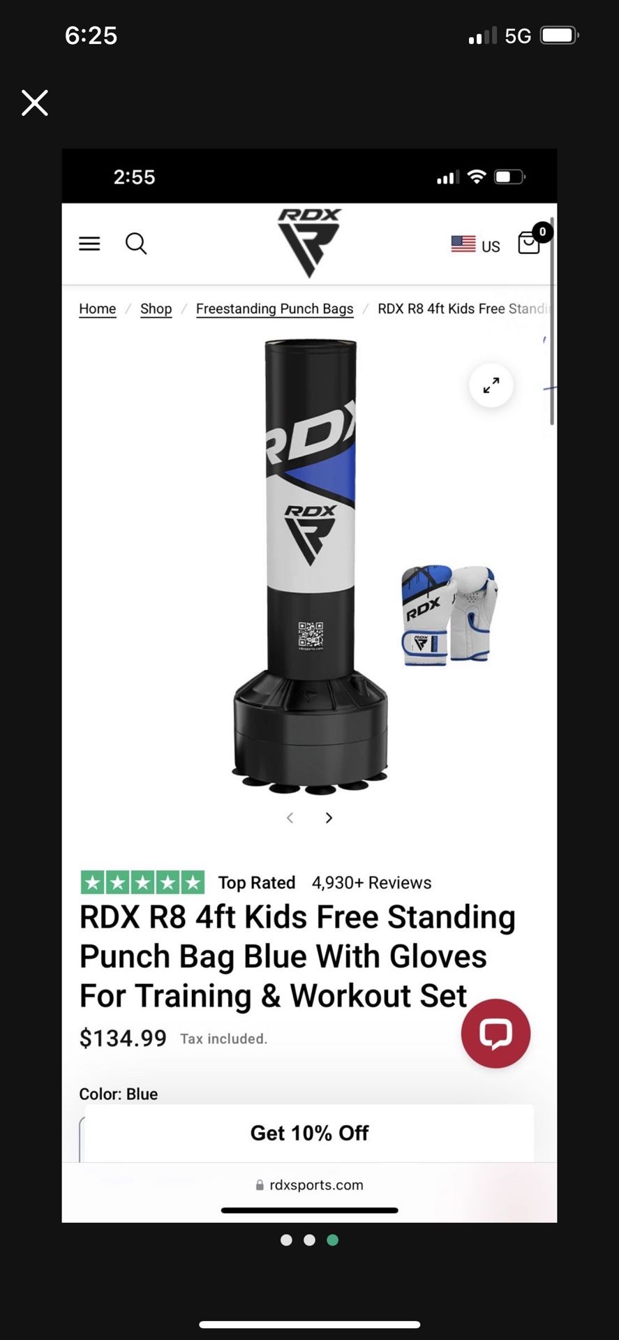 Kids Punching Bag And Standing Punch Bag