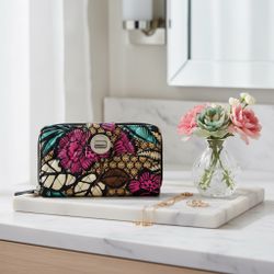 Vera Bradley Canyon Road Turn Key Wallet - Retired Pattern