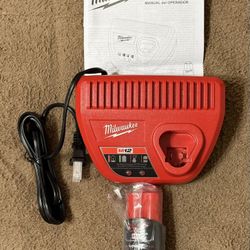 Brand New Milwaukee Battery & Charger