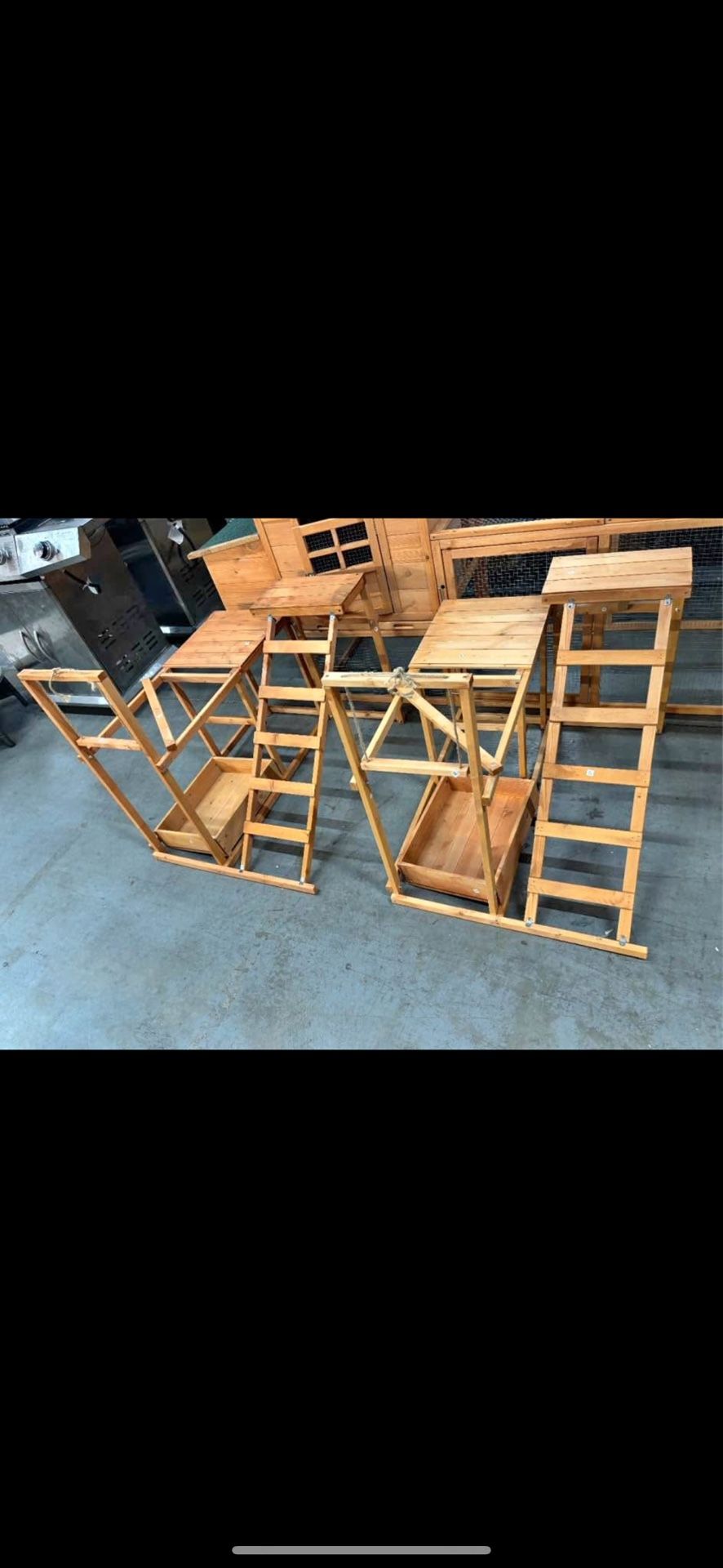 New Chicken Activity Play Perches for Poultry Run