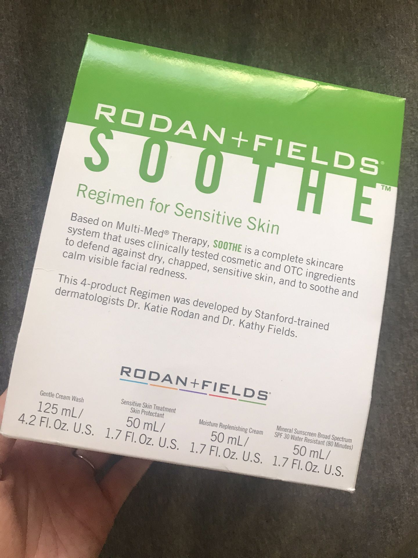 Rodan and Fields entire Soothe Regimen