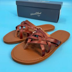 Womens Brown Sandals Size 9