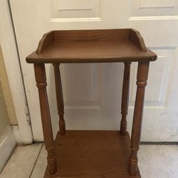 Wooden End Table